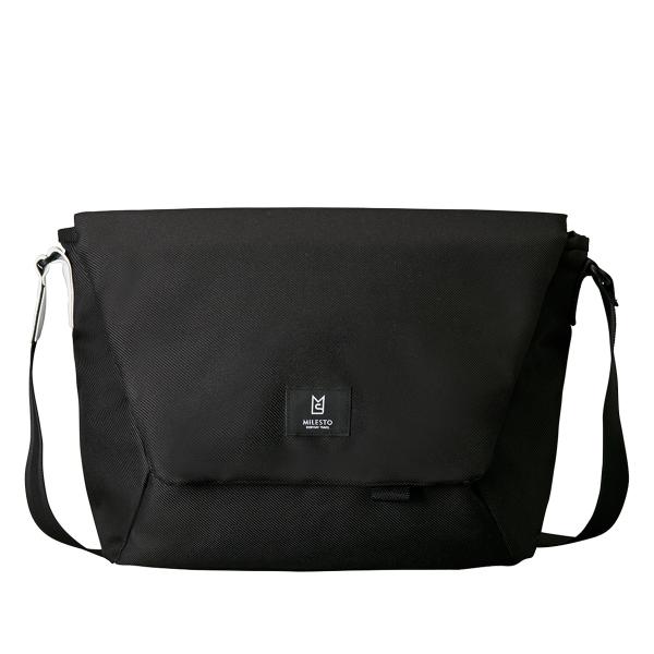 ミレスト MILESTO ショルダーメッセンジャーバッグ メンズ MESSENGER BAG L M...
