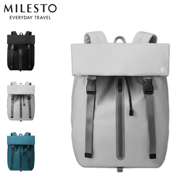 ミレスト MILESTO リュック バッグ バックパック リキッド メンズ レディース 14L 強撥...