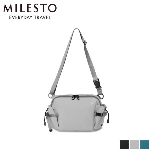 ミレスト MILESTO ショルダーバッグ 2way メンズ レディース ボディバッグ 2WAY S...