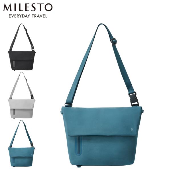 ミレスト MILESTO ショルダーバッグ LIKID リキッド メンズ レディース 8L Lサイズ...