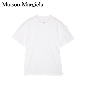 メゾンマルジェラ MAISON MARGIELA Tシャツ 半袖 メンズ T SHIRT ホワイト 白 S50GC0600-100｜sneak