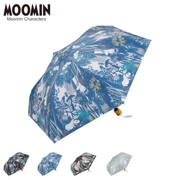 ムーミン MOOMIN 折りたたみ 傘 晴雨兼用 雨傘 日傘 メンズ レディース 50cm 軽量 小...