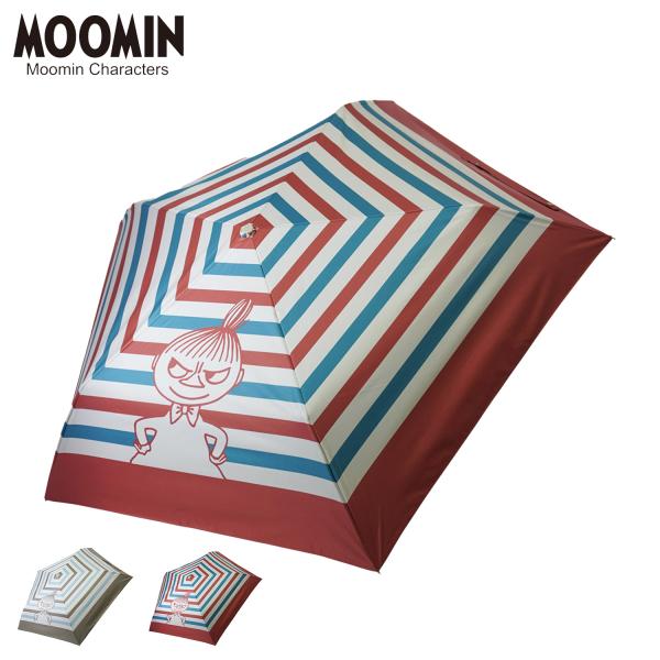 ムーミン MOOMIN 傘 折りたたみ 晴雨兼用 雨傘 レディース 51cm 遮光率 UVカット 1...