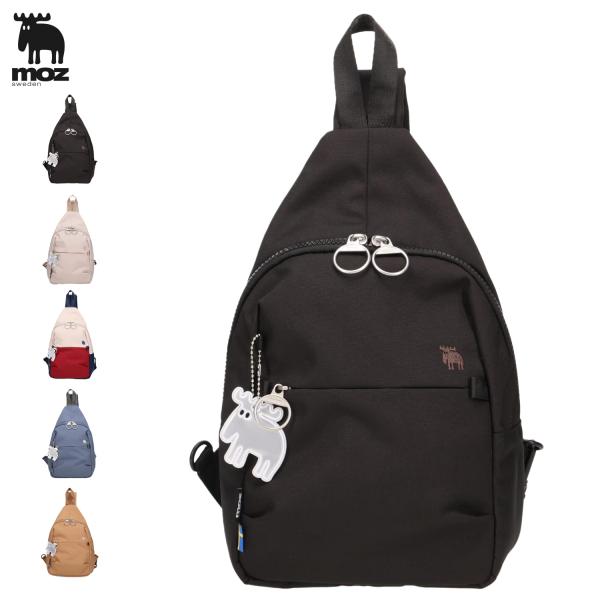 moz モズ バッグ ボディバッグ スリングバッグ メンズ レディース 4L A5 軽量 斜めがけ ...