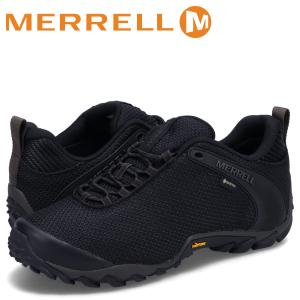 メレル MERRELL トレッキングシューズ スニーカー カメレオン 8 ストーム ゴアテックス メンズ CHAMELEON 8 STORM GORE ブラック 黒 M033103 J033103｜sneak