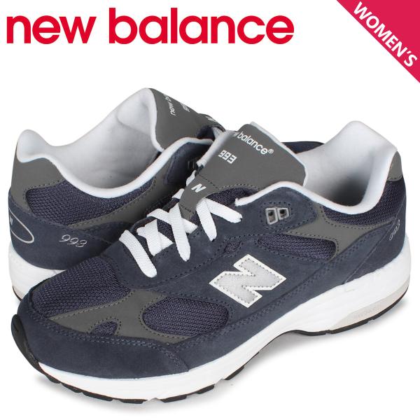 ニューバランス new balance 993 スニーカー レディース Wワイズ ネイビー GC99...