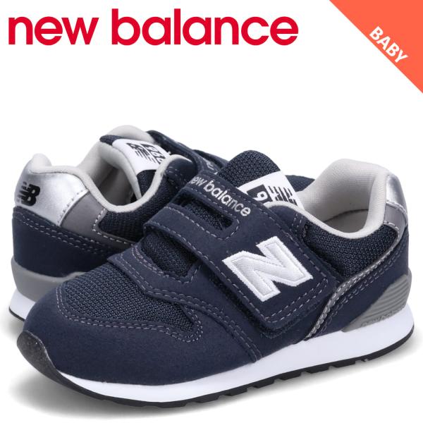 ニューバランス new balance 996 スニーカー ベビー キッズ Wワイズ ネイビー IZ...