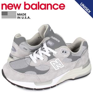 ニューバランス new balance 992 スニーカー メンズ レディース Dワイズ MADE IN USA グレー M992GR｜sneak