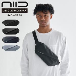NIID ニード ショルダーバッグ チェストバッグ メンズ レディース 約2L 撥水 RADIANT R0 ブラック ネイビー ブルー 黒