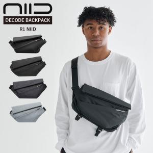 NIID ニード ショルダーバッグ チェストバッグ メンズ レディース 約6L 撥水 Radiant R1 Urban Sling ブラック ネイビー ブルー 黒｜sneak