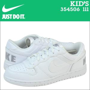 ナイキ NIKE キッズ BIG NIKE LOW PS スニーカー ビッグ ナイキ ロー プレスクール 354506-111｜sneak