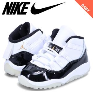 ナイキ NIKE ジョーダン11 レトロ スニーカー ベビー キッズ JORDAN 11 RETRO TD GRATITUDE ホワイト 白 378040-170｜sneak