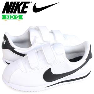 ナイキ NIKE コルテッツ キッズ スニーカー 白 CORTEZ BASIC SL PSV 904767-102 ホワイト｜sneak