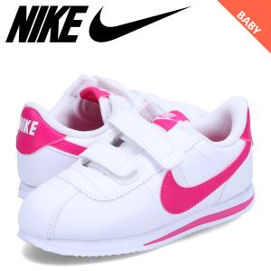 ナイキ NIKE コルテッツ ベーシック SL TDV スニーカー ベビー キッズ CORTEZ BASIC SL TDV ホワイト 白 904769-109｜sneak