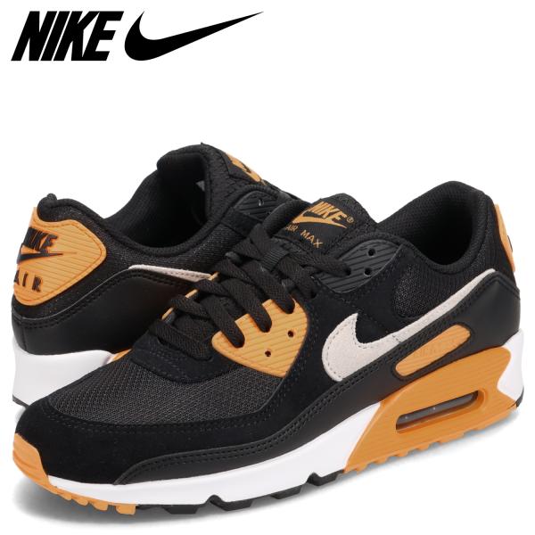 ナイキ NIKE エアマックス90 スニーカー メンズ AIR MAX 90 ブラック 黒 FN69...