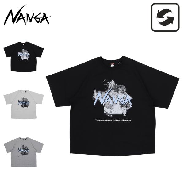 NANGA ナンガ Tシャツ 半袖 エコハイブリッド エコーティー メンズ レディース ECO HY...