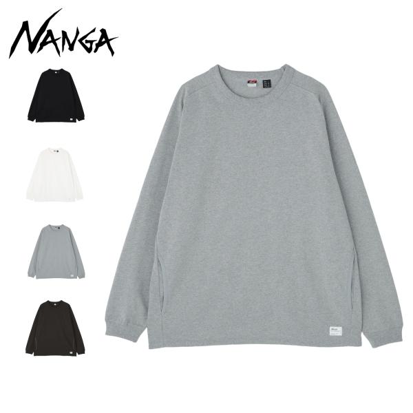 NANGA ナンガ Tシャツ 長袖 ロンT カットソー エコハイブリッド オーバーサイズ ロングスリ...