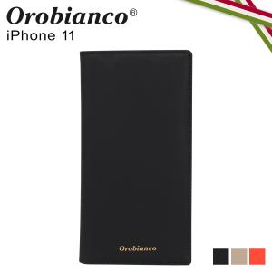 オロビアンコ Orobianco iPhone 11 ケース スマホ 携帯 手帳型 アイフォン メンズ レディース GOMMA BOOK TYPE SMARTPHONE CASE ORIP-0007-11｜sneak