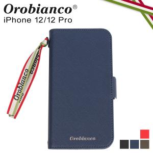 オロビアンコ Orobianco iPhone 12 mini 12 12 Pro ケース スマホ 携帯 手帳型 アイフォン サフィアーノ調 BOOK TYPE CASE｜スニークオンラインショップ