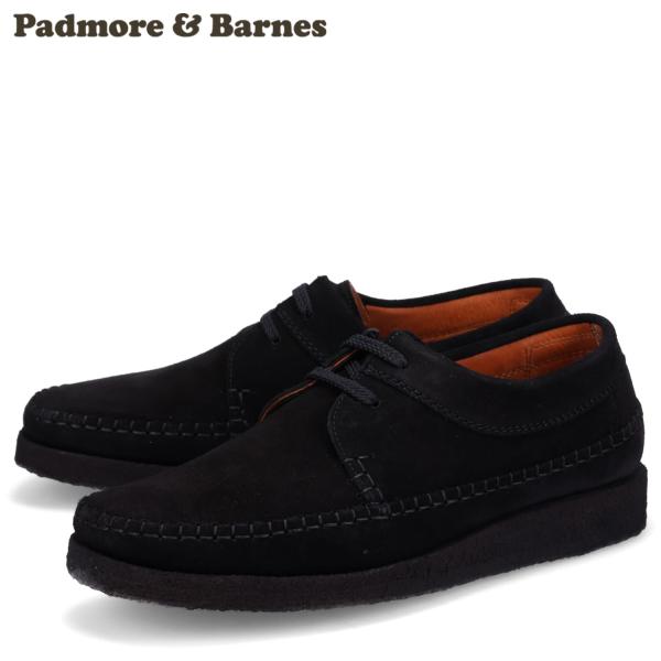 PADMORE&amp;BARNES パドモアアンドバーンズ シューズ ウィロー メンズ WILLOW ブラ...