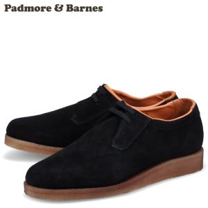 PADMORE&BARNES パドモアアンドバーンズ シューズ オリジナル スポーツ メンズ ORIGINAL SPORTS ブラック 黒 P500｜sneak