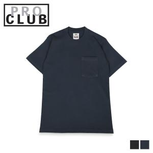 PRO CLUB プロクラブ Tシャツ 半袖 メンズ レディース HEAVY WEIGHT SHORT SLEEVE TEE ブラック ネイビー 黒 104｜sneak