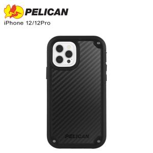 PELICAN ペリカン iPhone 12 Pro ケース メンズ レディース スマホケース 携帯 アイフォン SHIELD ブラック 黒｜sneak