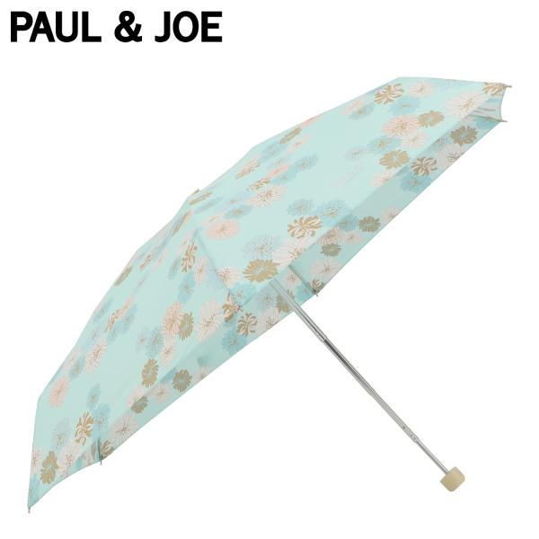 ポールアンドジョー PAUL &amp; JOE 雨傘 折りたたみ 傘 レディース 50cm UVカット 5...