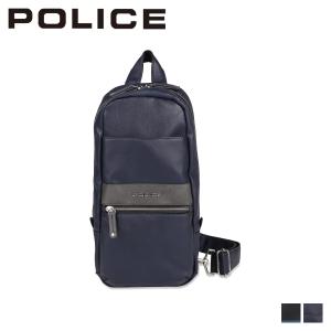 ポリス POLICE ショルダーバッグ ボディバッグ ワンショルダー メンズ BODY BAG ブラック ネイビー 黒 PA-66000｜sneak