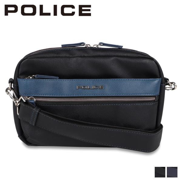 ポリス POLICE ショルダーバッグ メンズ SHOULDER BAG ブラック ネイビー 黒 P...