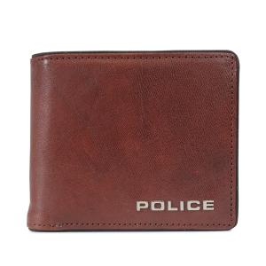 ポリス POLICE 財布 二つ折り メンズ レザー TERAIO SHORT WALLET ブラック ネイビー ダーク ブラウン 黒 PA-70001｜sneak