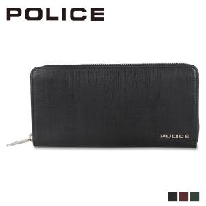 POLICE（ポリス） 財布 長財布 メンズ さいふ ウォレット 札入れ