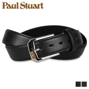 ポールスチュアート Paul Stuart ベルト メンズ 本革 BELT ブラック ダーク ブラウン 黒 SB01560｜スニークオンラインショップ