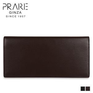 プレリー PRAIRIE ラウンドファスナー 長財布 レザー NP57629 メンズ