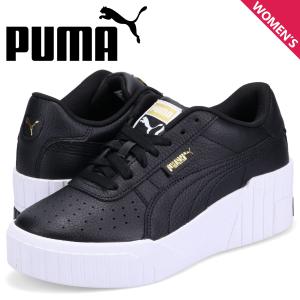 PUMA プーマ スニーカー カリ ウェッジ ウィメンズ レディース 厚底 CALI WEDGE WMNS ブラック 黒 373438-02｜sneak