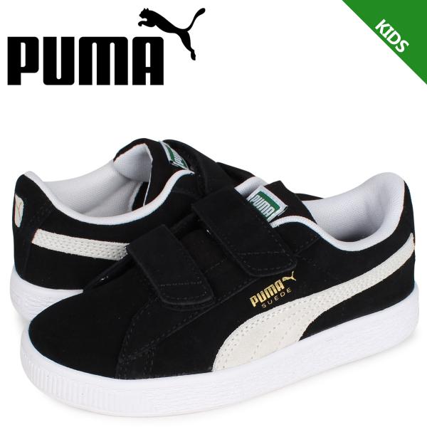 PUMA プーマ スウェード クラシック スニーカー キッズ スエード ベルクロ SUEDE CLA...