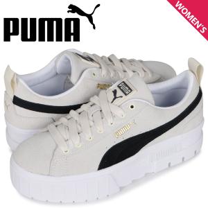 PUMA プーマ メイズ スニーカー レディース 厚底 MAYZE アイボリー 380784-02｜sneak