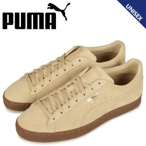 PUMA プーマ スウェード ガム スニーカー メンズ スエード SUEDE GUM ベージュ 381174-02｜sneak