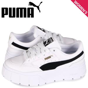 PUMA プーマ スニーカー メイズ スタック ウィメンズ レディース 厚底 MAYZE STACK WOMENS ホワイト 白 384363-04｜sneak