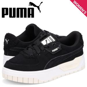 PUMA プーマ スニーカー ドリーム テディ レディース 厚底 CALI DREAM TEDDY ブラック 黒 386556｜sneak