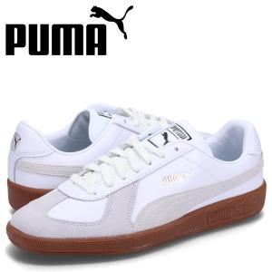 PUMA プーマ スニーカー アーミートレーナー メンズ ARMY TRAINER ホワイト 白 386607｜sneak