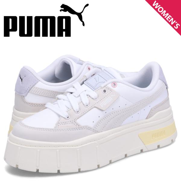 PUMA プーマ スニーカー レディース 厚底 メイズ スタック リュクス ウィメンズ MAYZE ...
