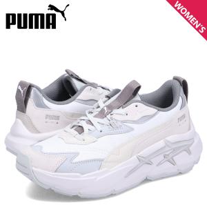 PUMA プーマ スニーカー ウィメンズ スピナ ニトロ トーナル レディース 厚底 SPINA NITRO TONAL WNS グレー 393782-05｜sneak