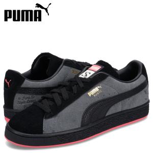 PUMA プーマ ステイプル スニーカー スウェード メンズ コラボ スエード STAPLE SUEDE ブラック 黒 396253-01｜sneak