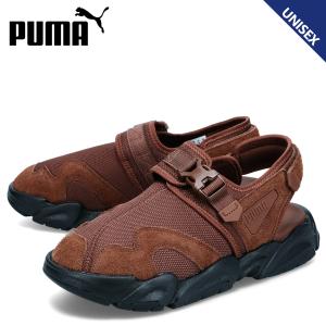 PUMA プーマ サンダル スポーツサンダル TS-01 ニュー マテリアル メンズ レディース TS-01 NEW MATERIAL SANDAL ブラウン 396484-02｜sneak