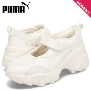 PUMA プーマ サンダル ウィメンズ パルサー ウェッジ レディース 厚底 PULSAR WEDGE WNS SANDAL ホワイト 白 398677-01｜sneak