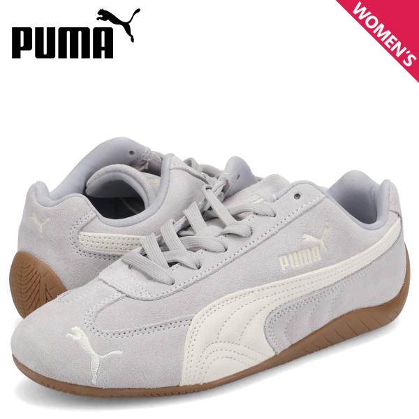 PUMA プーマ スピードキャット OG スニーカー レディース SPEEDCAT OG シルバー ...