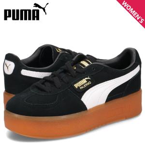 PUMA プーマ スニーカー パレルモ エレヴァータ レディース PALERMO ELEVATA ブラック 黒 399348｜sneak