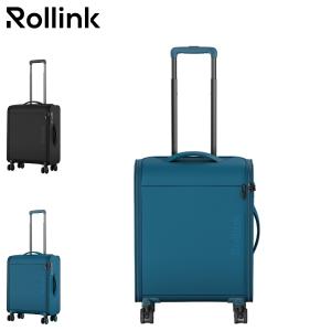 Rollink ローリンク キャリーケース バッグ スーツケース フウトウ メンズ レディース 40L フロントオープン 大型 軽量 FUTO ブラック ブルー 黒 708｜sneak