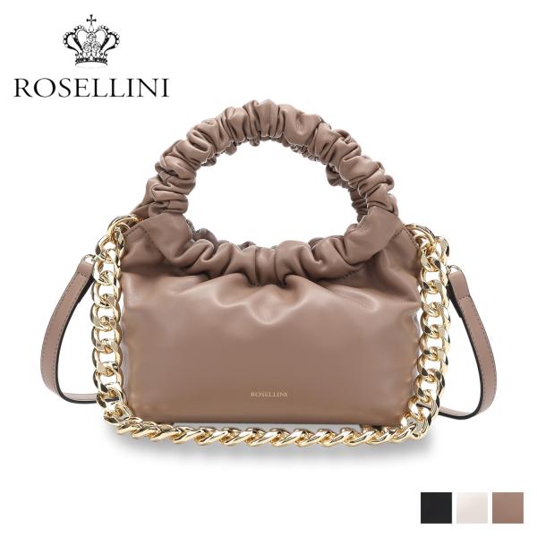 ロゼリーニ ROSELLINI ショルダーバッグ ミニ ラム調 ギャザーハンドル レディース RSN...